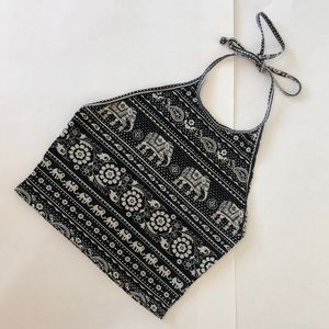 Urban Outfitters Tribal Print Bralette/Crop Top